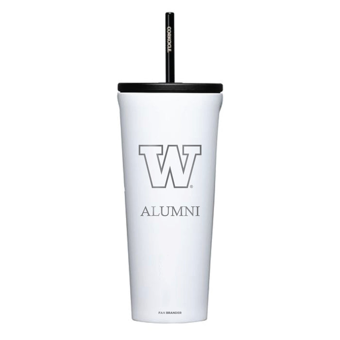 Corkcicle Cold Cup Triple Insulated Tumbler with Washington Huskies Alumni Primary Logo