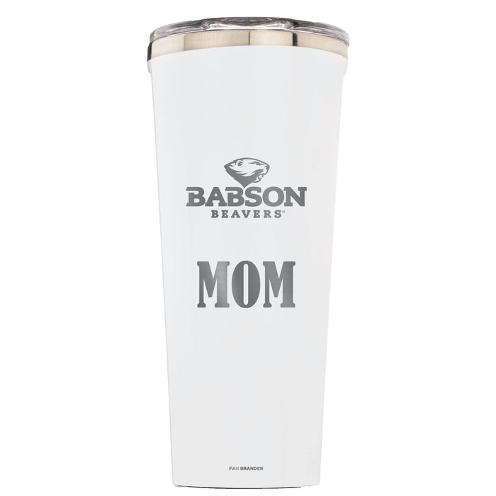 Triple Insulated Corkcicle Tumbler with Babson University Mom Primary Logo