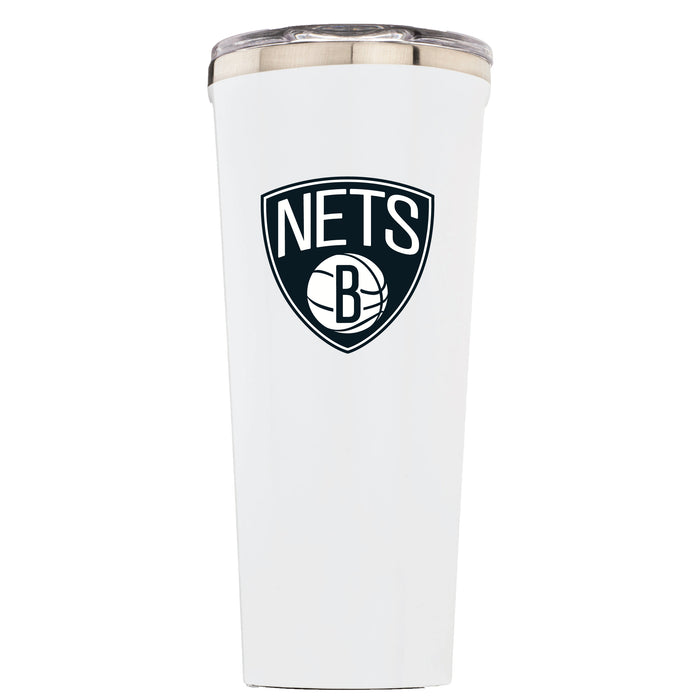 Triple Insulated Corkcicle Tumbler with Brooklyn Nets Primary Logo
