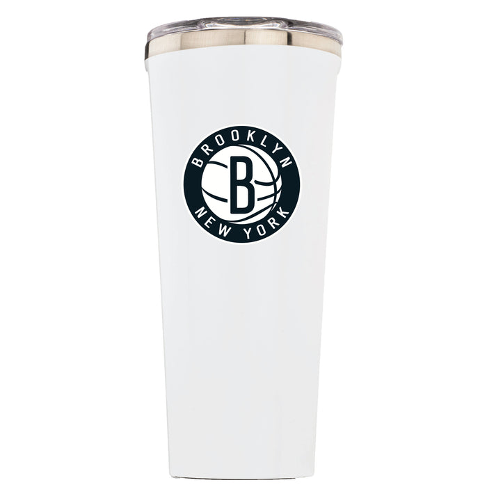 Triple Insulated Corkcicle Tumbler with Brooklyn Nets Secondary Logo
