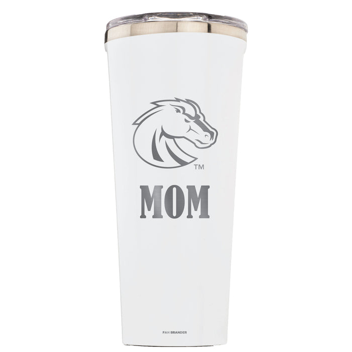 Triple Insulated Corkcicle Tumbler with Boise State Broncos Mom Primary Logo