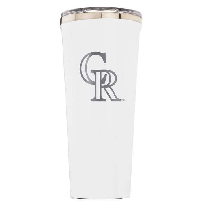 Triple Insulated Corkcicle Tumbler with Colorado Rockies Primary Logo