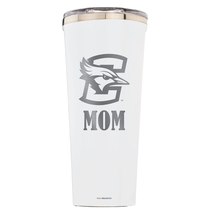 Triple Insulated Corkcicle Tumbler with Creighton University Bluejays Mom Primary Logo