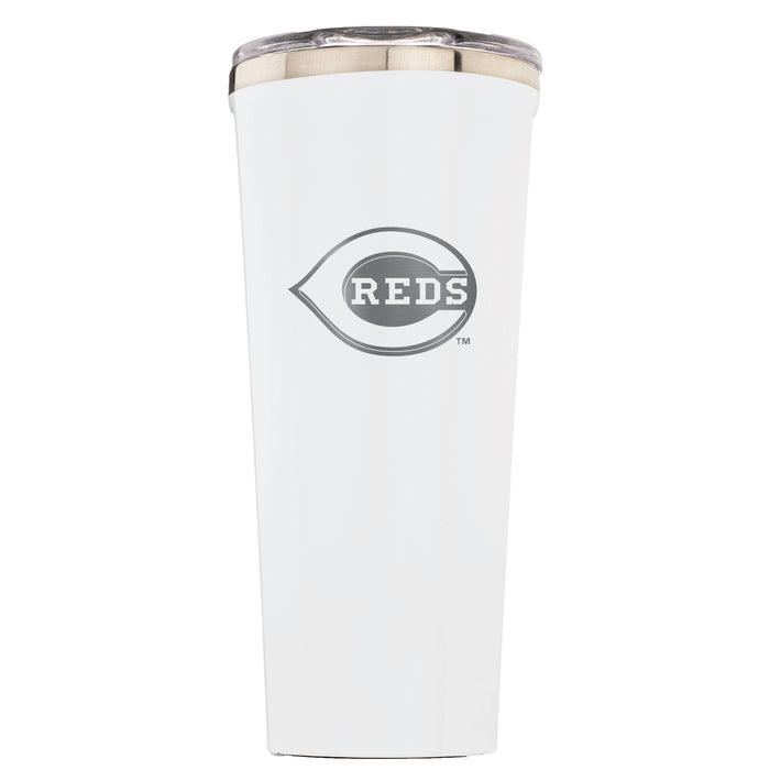Triple Insulated Corkcicle Tumbler with Cincinnati Reds Primary Logo