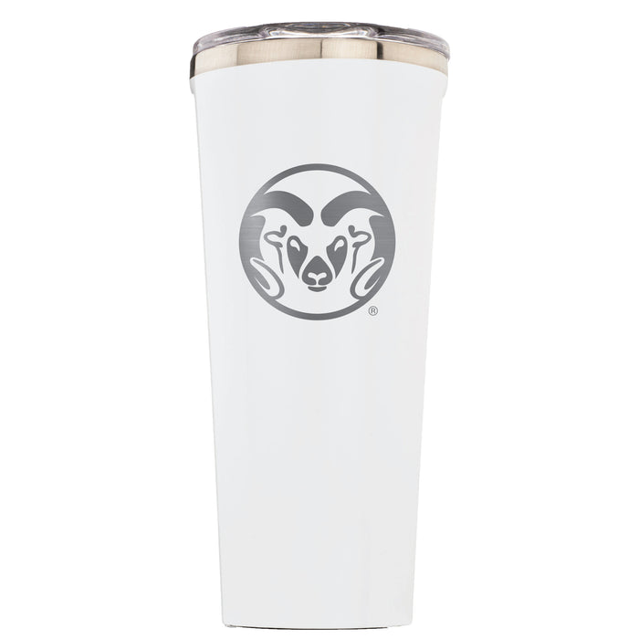 Triple Insulated Corkcicle Tumbler with Colorado State Rams Primary Logo