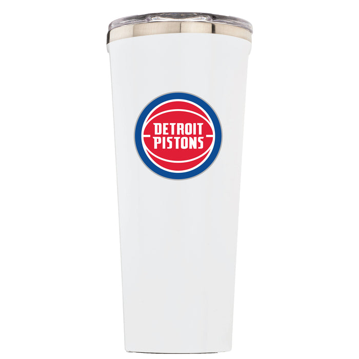 Triple Insulated Corkcicle Tumbler with Detroit Pistons Primary Logo