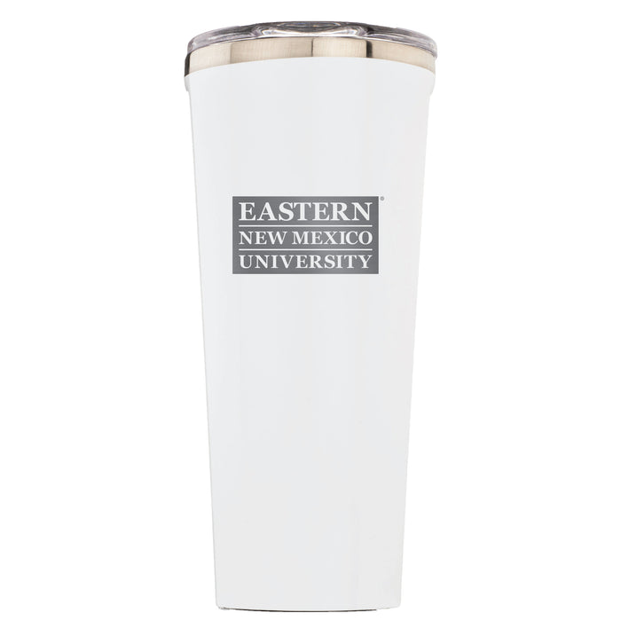 Triple Insulated Corkcicle Tumbler with Eastern New Mexico Greyhounds Primary Logo