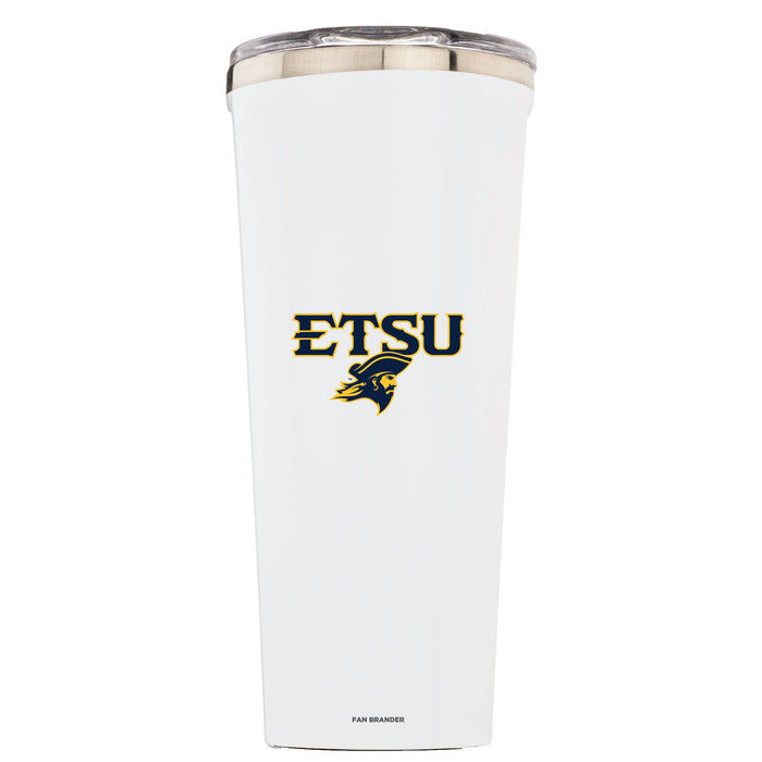 Triple Insulated Corkcicle Tumbler with Eastern Tennessee State Buccaneers Secondary Logo