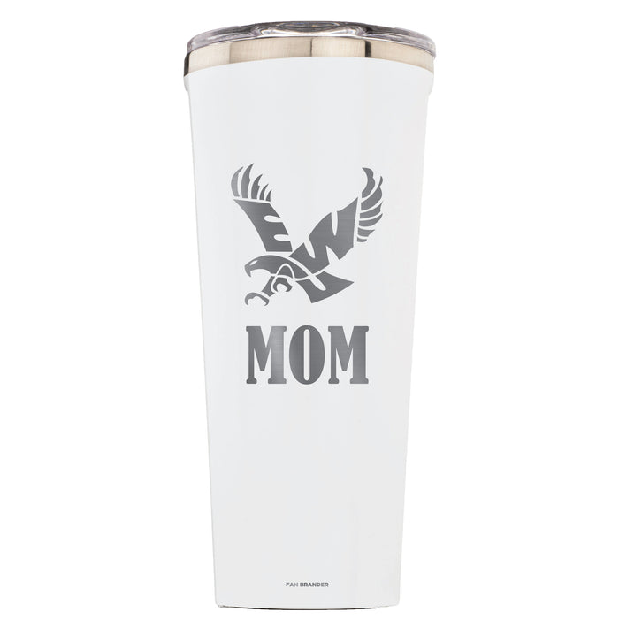 Triple Insulated Corkcicle Tumbler with Eastern Washington Eagles Mom Primary Logo