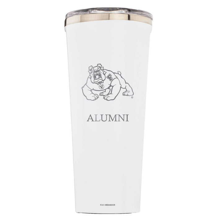 Triple Insulated Corkcicle Tumbler with Fresno State Bulldogs Alumni Primary Logo