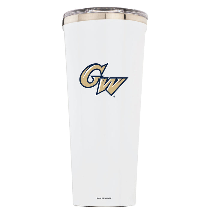 Triple Insulated Corkcicle Tumbler with George Washington Colonials Primary Logo