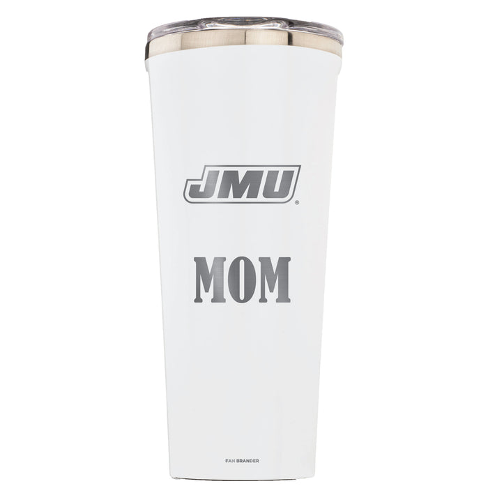 Triple Insulated Corkcicle Tumbler with James Madison Dukes Mom Primary Logo