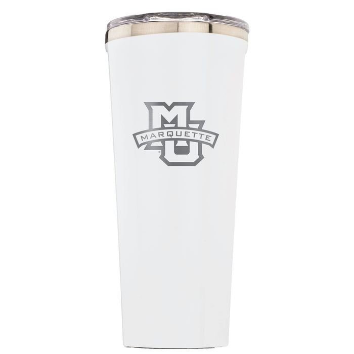 Triple Insulated Corkcicle Tumbler with Marquette Golden Eagles Primary Logo