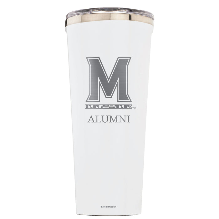 Triple Insulated Corkcicle Tumbler with Maryland Terrapins Alumni Primary Logo