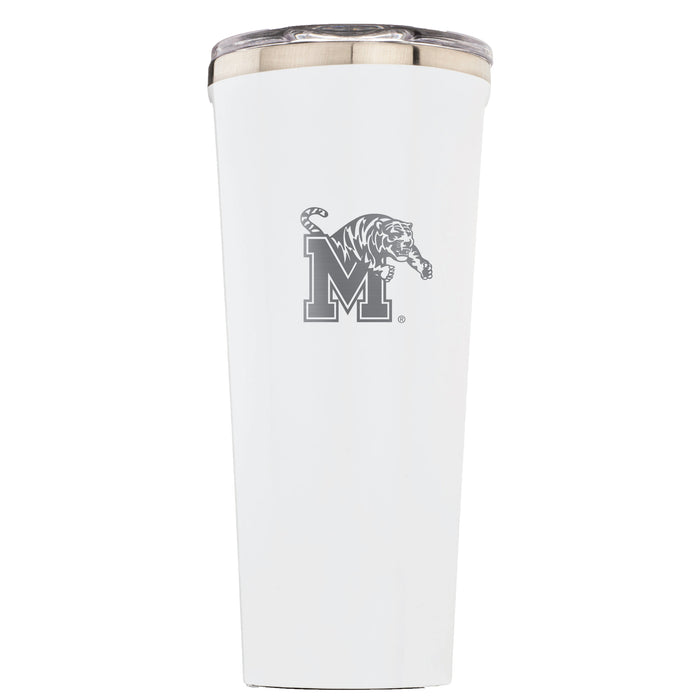 Triple Insulated Corkcicle Tumbler with Memphis Tigers Primary Logo