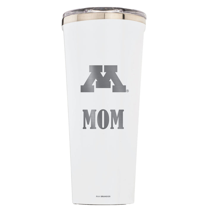 Triple Insulated Corkcicle Tumbler with Minnesota Golden Gophers Mom Primary Logo
