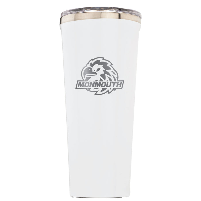 Triple Insulated Corkcicle Tumbler with Monmouth Hawks Primary Logo