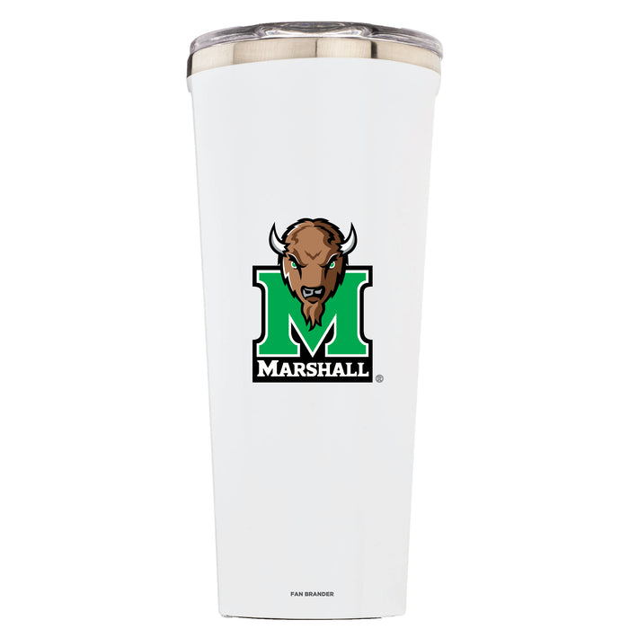 Triple Insulated Corkcicle Tumbler with Marshall Thundering Herd Secondary Logo