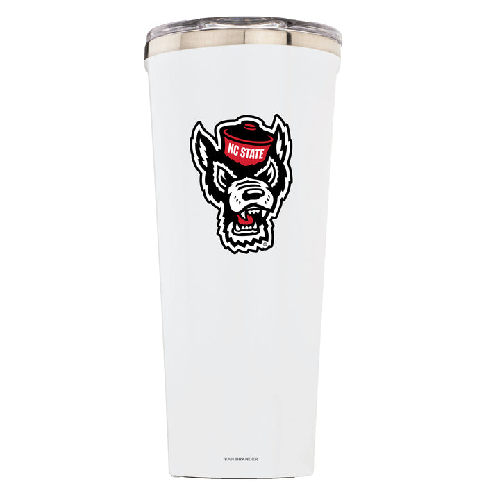 Triple Insulated Corkcicle Tumbler with NC State Wolfpack Wolf Head Logo