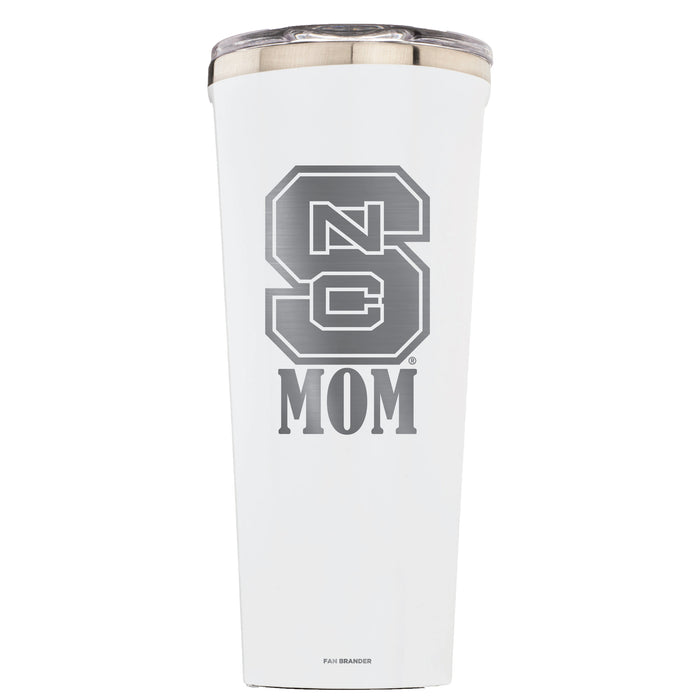 Triple Insulated Corkcicle Tumbler with NC State Wolfpack Mom Primary Logo