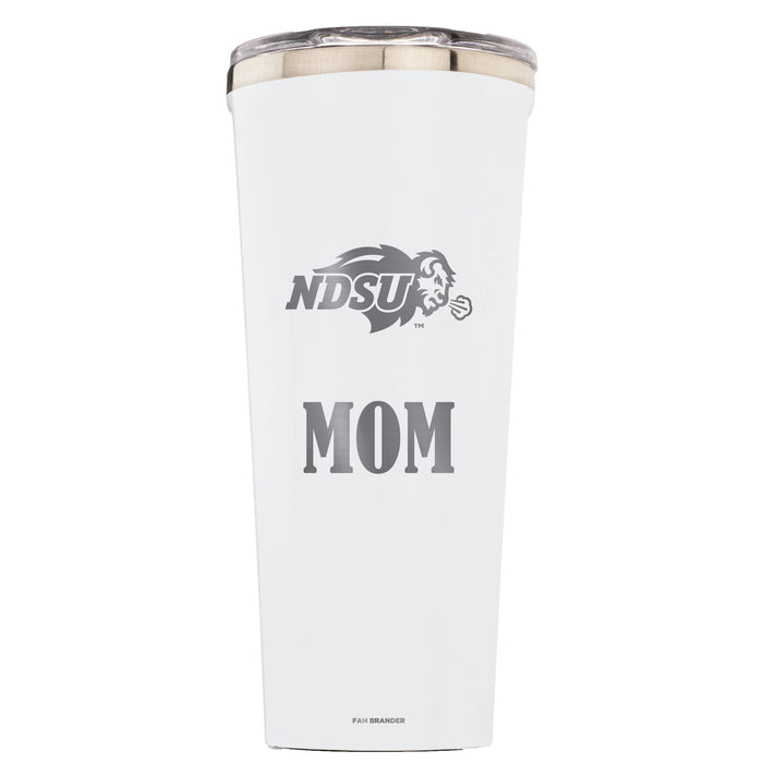 Triple Insulated Corkcicle Tumbler with North Dakota State Bison Mom Primary Logo