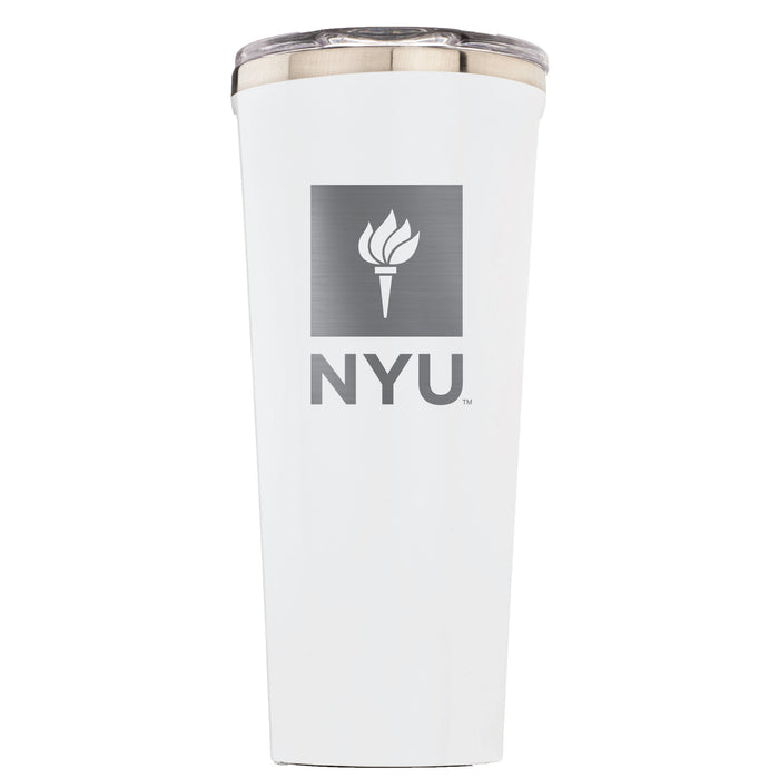 Triple Insulated Corkcicle Tumbler with NYU Primary Logo