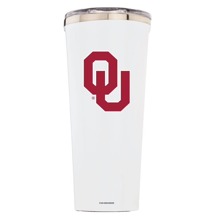 Triple Insulated Corkcicle Tumbler with Oklahoma Sooners Primary Logo