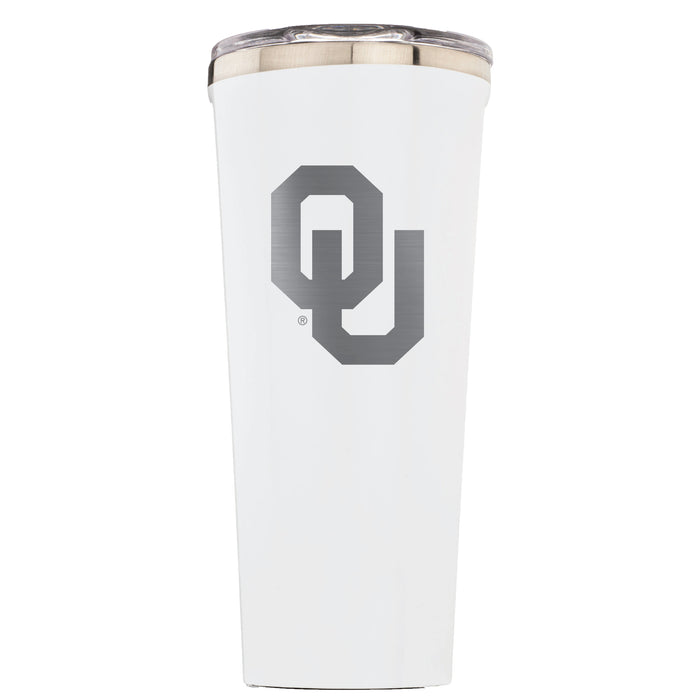 Triple Insulated Corkcicle Tumbler with Oklahoma Sooners Primary Logo