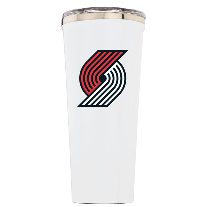 Triple Insulated Corkcicle Tumbler with Portland Trailblazers Primary Logo