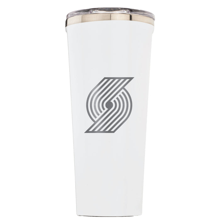 Triple Insulated Corkcicle Tumbler with Portland Trailblazers Primary Logo