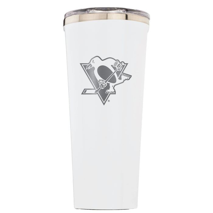 Triple Insulated Corkcicle Tumbler with Pittsburgh Penguins Primary Logo