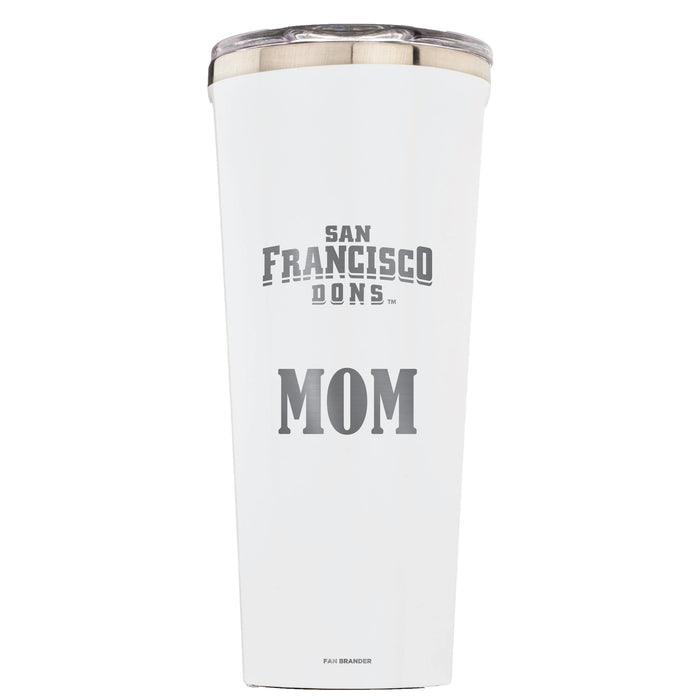 Triple Insulated Corkcicle Tumbler with San Francisco Dons Mom Primary Logo