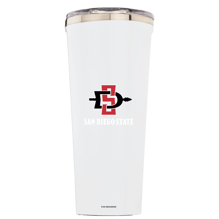 Triple Insulated Corkcicle Tumbler with San Diego State Aztecs Secondary Logo
