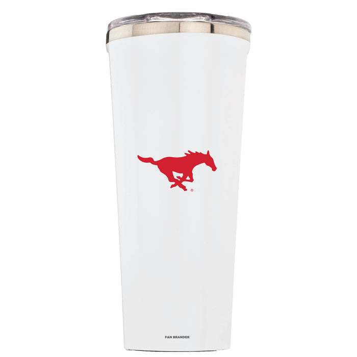 Triple Insulated Corkcicle Tumbler with SMU Mustangs Secondary Logo