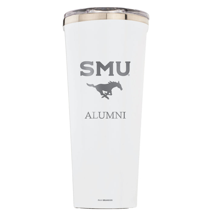 Triple Insulated Corkcicle Tumbler with SMU Mustangs Alumni Primary Logo