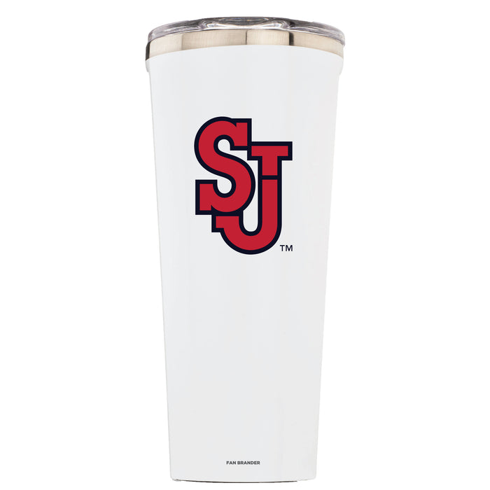 Triple Insulated Corkcicle Tumbler with St. John's Red Storm Primary Logo