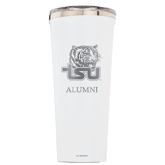 Triple Insulated Corkcicle Tumbler with Tennessee State Tigers Alumni Primary Logo