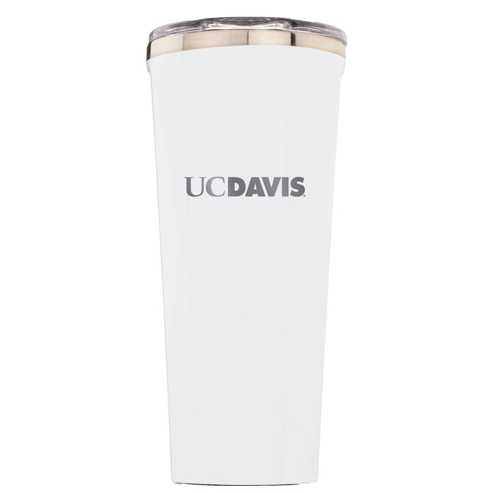 Triple Insulated Corkcicle Tumbler with UC Davis Aggies Primary Logo