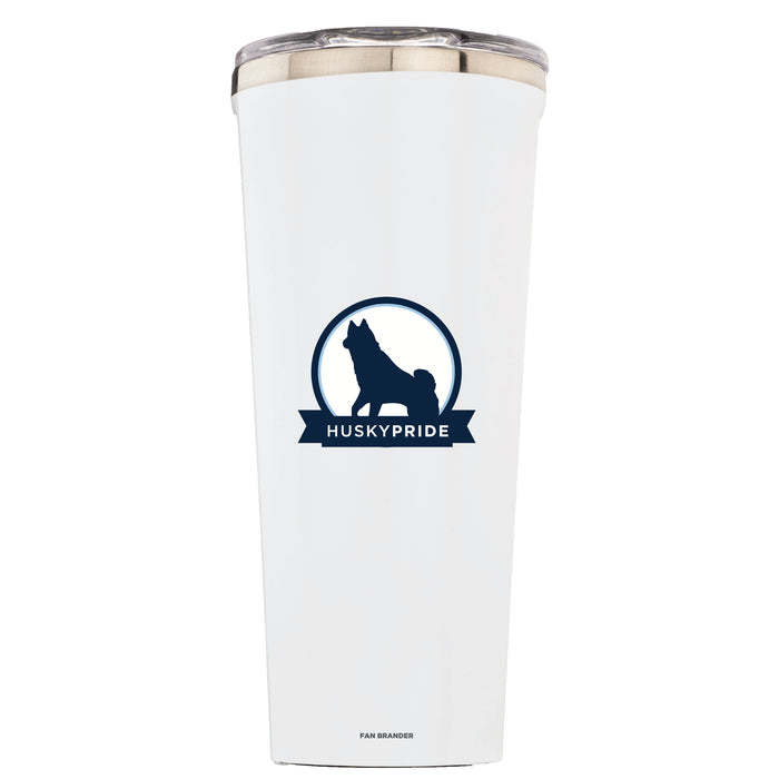 Triple Insulated Corkcicle Tumbler with Uconn Huskies Secondary Logo