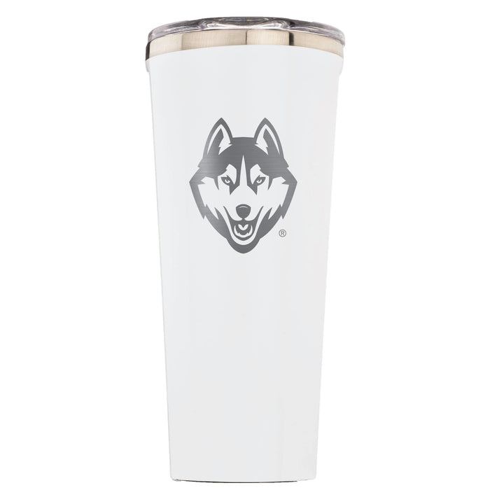 Triple Insulated Corkcicle Tumbler with Uconn Huskies Primary Logo