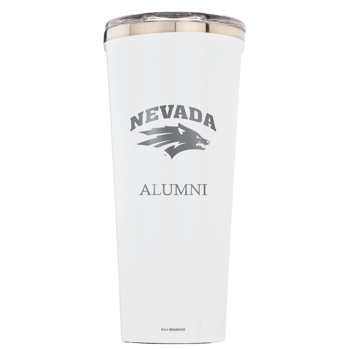 Triple Insulated Corkcicle Tumbler with Nevada Wolf Pack Alumni Primary Logo
