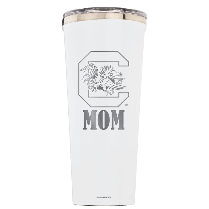 Triple Insulated Corkcicle Tumbler with South Carolina Gamecocks Mom Primary Logo