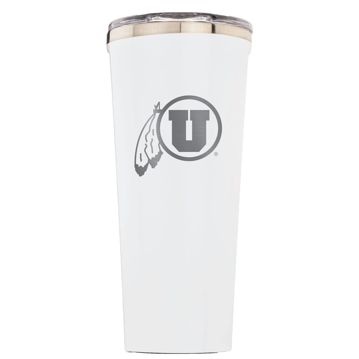 Triple Insulated Corkcicle Tumbler with Utah Utes Primary Logo