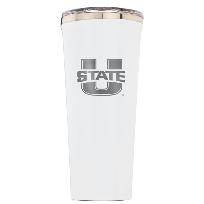 Triple Insulated Corkcicle Tumbler with Utah State Aggies Primary Logo