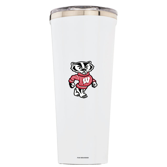 Triple Insulated Corkcicle Tumbler with Wisconsin Badgers Secondary Logo