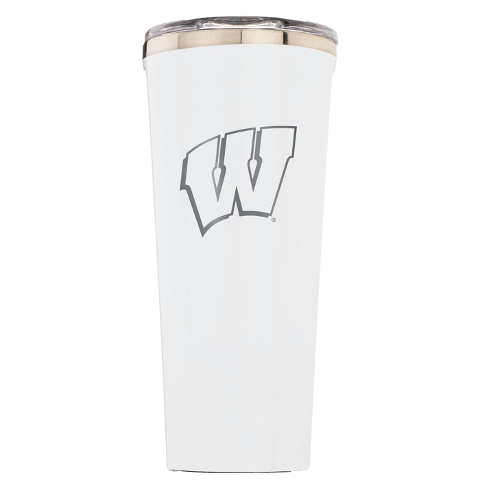 Triple Insulated Corkcicle Tumbler with Wisconsin Badgers Primary Logo
