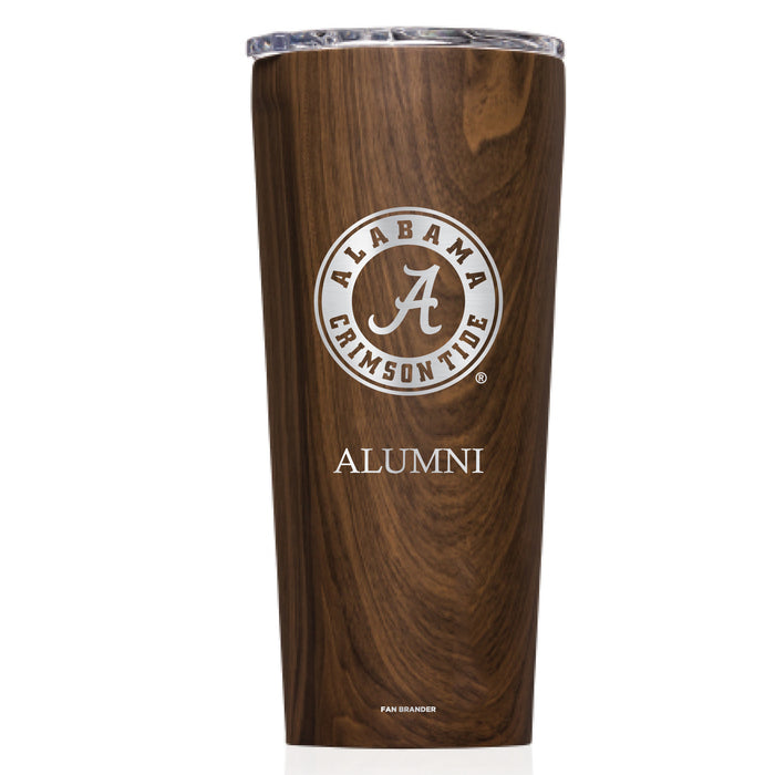 Triple Insulated Corkcicle Tumbler with Alabama Crimson Tide Mom Primary Logo