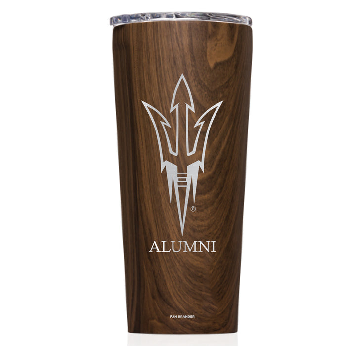 Triple Insulated Corkcicle Tumbler with Arizona State Sun Devils Mom Primary Logo