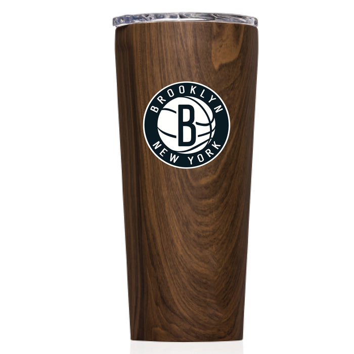 Triple Insulated Corkcicle Tumbler with Brooklyn Nets Secondary Logo