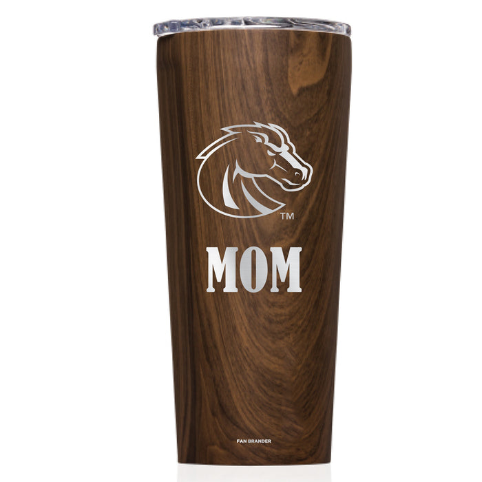 Triple Insulated Corkcicle Tumbler with Boise State Broncos Mom Primary Logo